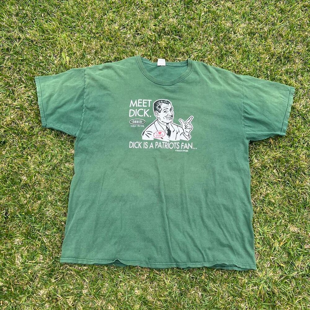 Dont Be a Dick (Dont Be a Patriots fan) Mens XL funnt tee
